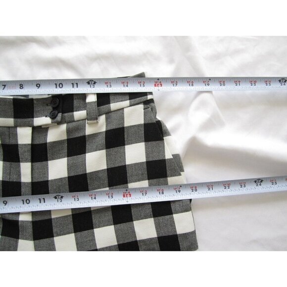Women's 1901 Nordstrom Checkered Polyester/Rayon Pants Size 8 (WP129) - Picture 6 of 8